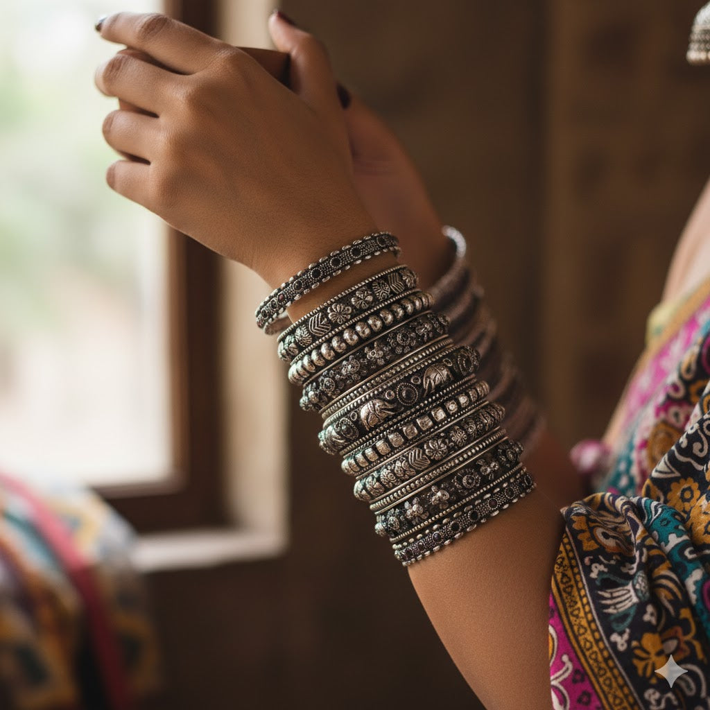 OXIDISED BANGLES
