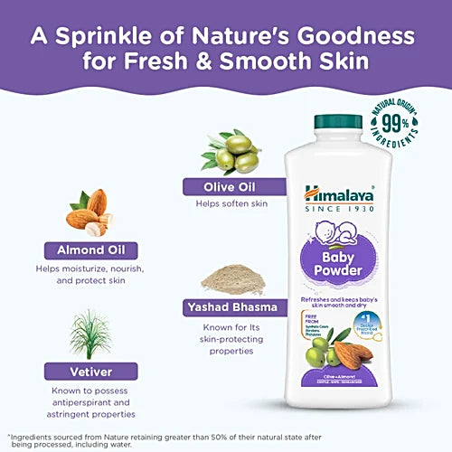 Himalaya Gentle Baby Powder - Paraben Free