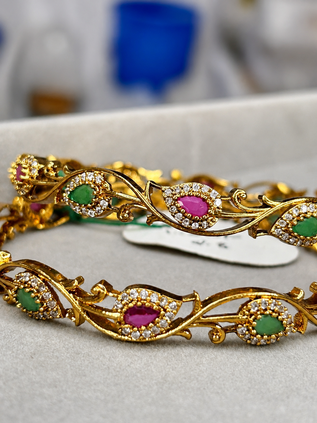 AB001- Leaf Bangles