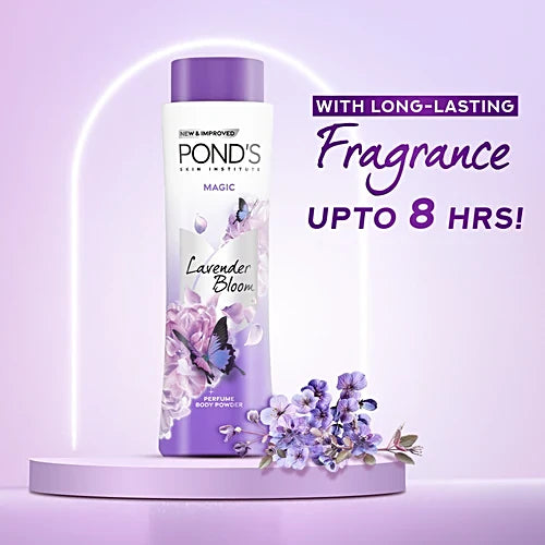 Pond's Magic Lavender Bloom Perfume Powder 40 g Bottle