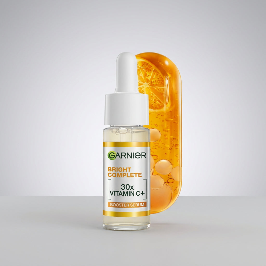 Garnier Vitamin C + Face Serum for Skin Brightening & Anti-Dark Spots ( 15ml )