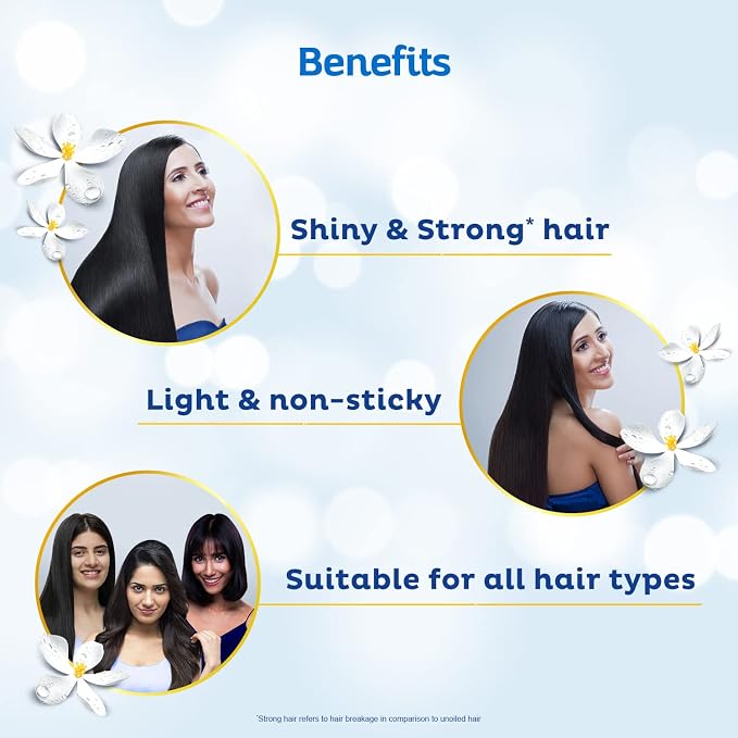 Parachute Advansed Jasmine Gold Coconut Hair Oil With Vitamin-E For Super Shiny Hair