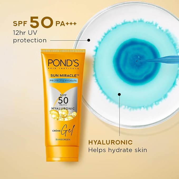 Pond's Sun Miracle SPF 50 PA+++ Creme Gel Sunscreen