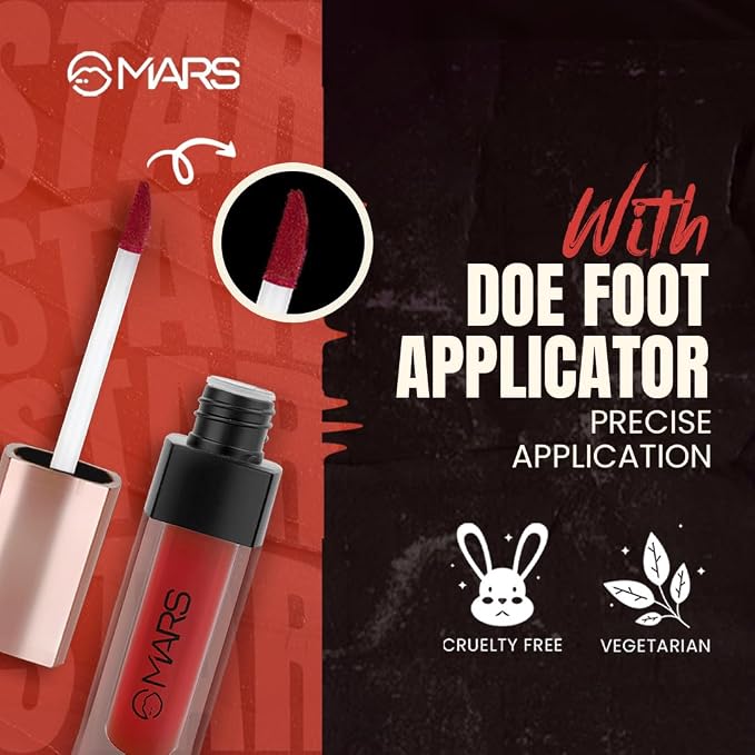 MARS Popstar Liquid Mousse Lipstick 6ml (25 After Party)