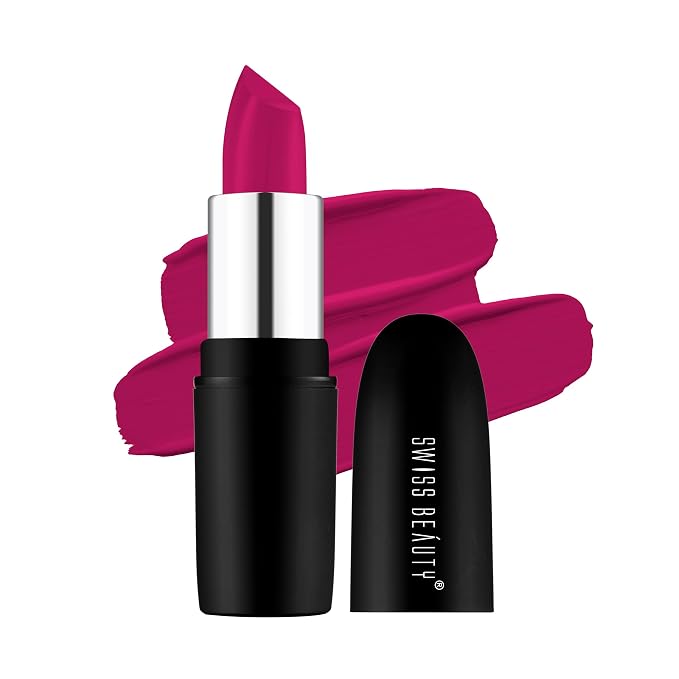 Swiss Beauty Pure Matte Lipstick 3.8gm ( 223 Velvet Maroon )