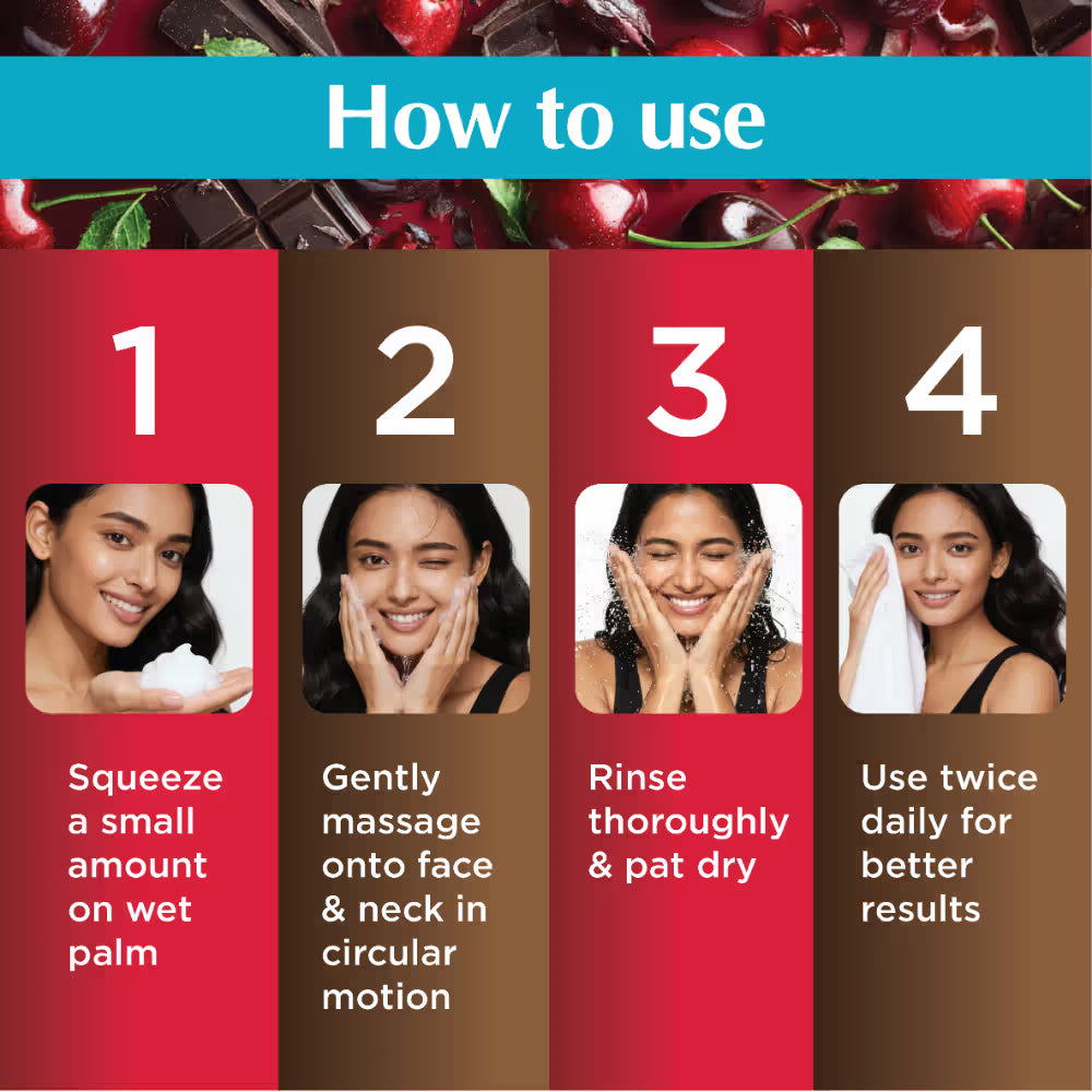 Everyuth Naturals Choco Cherry Tan Removal Face Wash ( 50g )