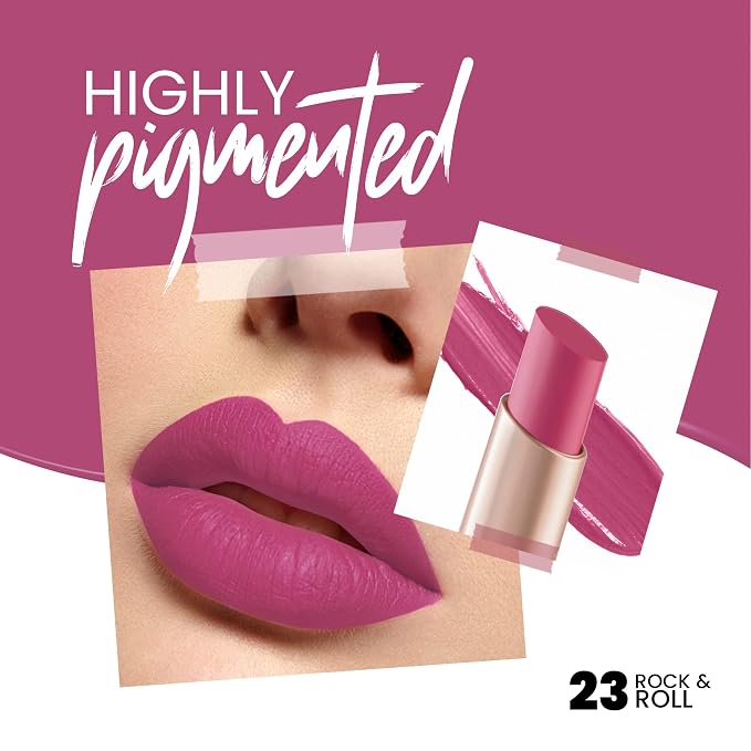 MARS Creamy Matte Lipstick 3.2gm (23 Rock n Roll)