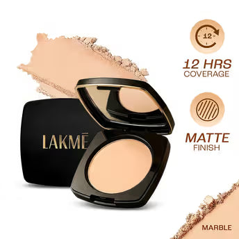 Lakme Forever Matte Compact Powder 9g ( NATURAL MARBLE )