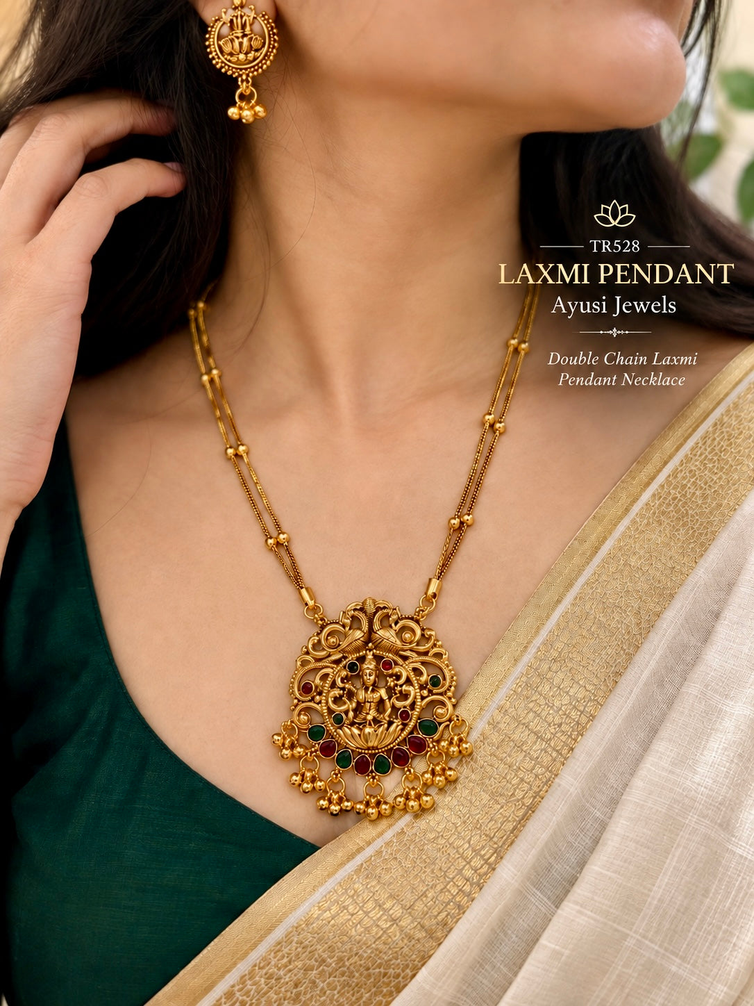 TR528- LAXMI PENDANT