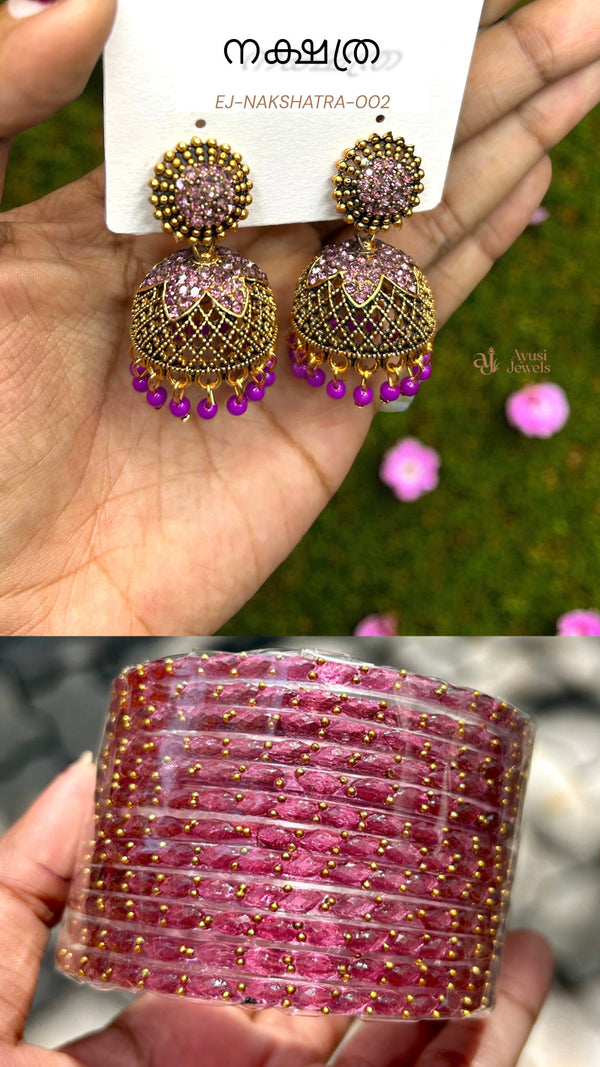 COMBO 22- NAKSHATRA- DUSTY PINK