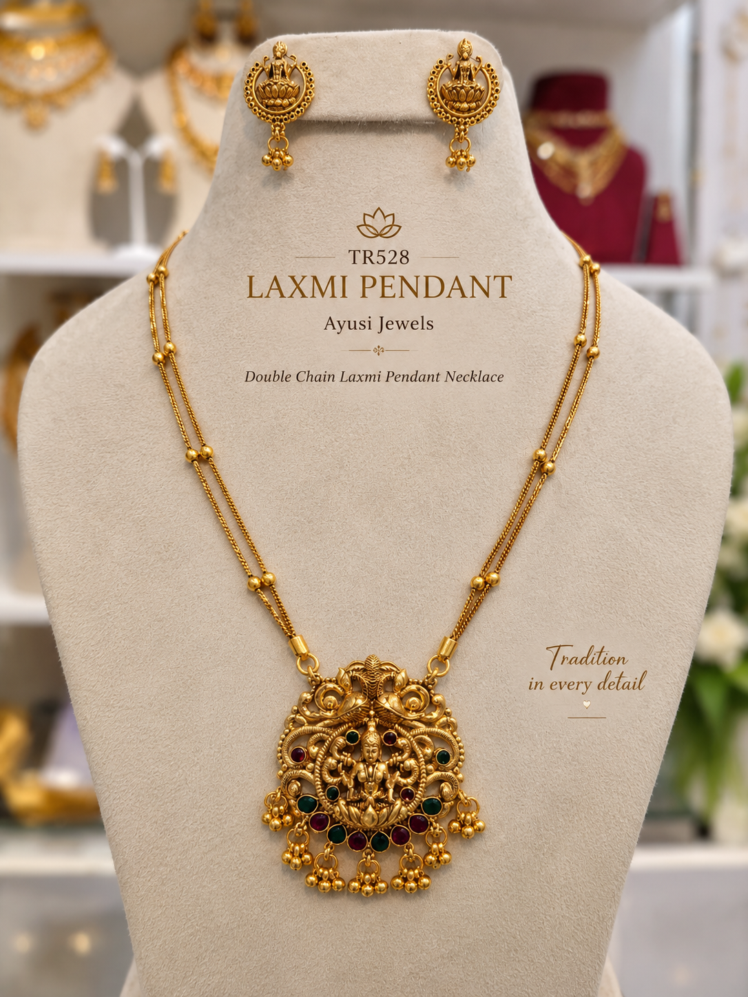 TR528- LAXMI PENDANT
