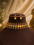 TR414 - Kashi Choker stone necklace