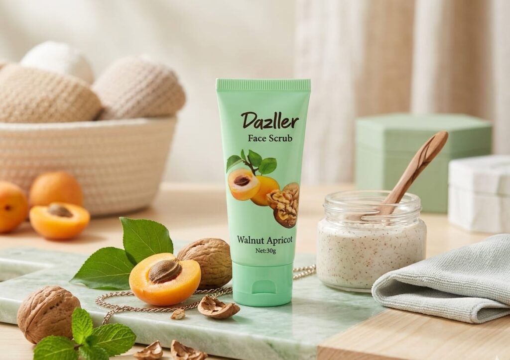 Dazzler Walnut Apricot Face Scrub 30 g