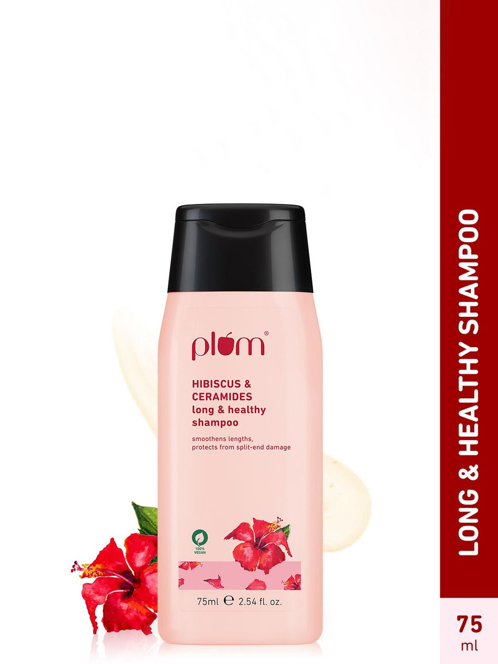 Plum Hibiscus & Ceramides Long & Healthy Shampoo (75ml)