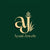 Ayusi Jewels logo with 'AJ' initials on a green background