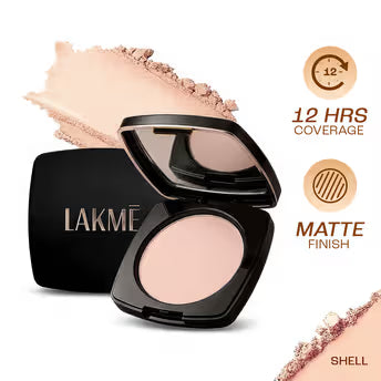 Lakme Forever Matte Compact Powder 9g ( NATURAL SHELL )