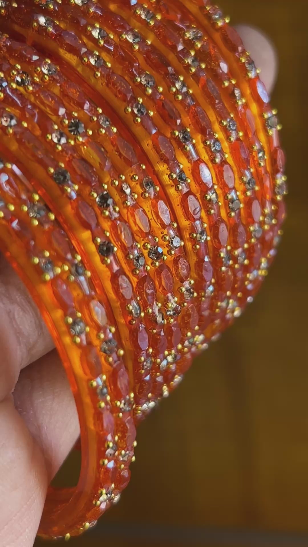 SR004- Orange diamond